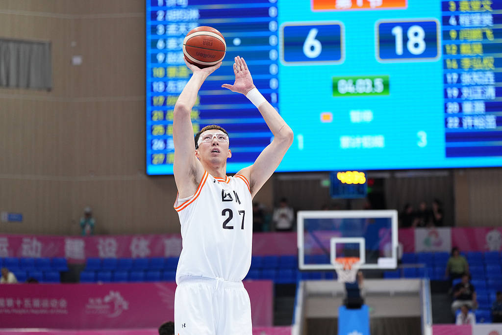 全运男篮成年组1/4决赛对阵：四川VS北京 辽粤同半区